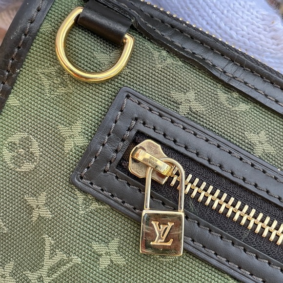 -Authentic Louis Vuitton Mini Lin Pochette Kathleen Bag - Picture 10 of 17